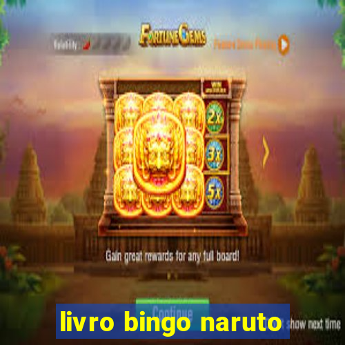 livro bingo naruto